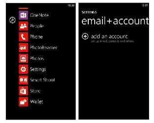 Kişiler Android'den Windows Phone'a nasıl aktarılır .