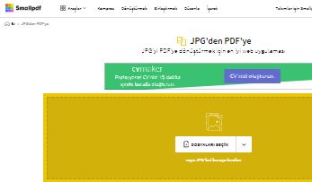 JPG'yi PDF'ye dönüştürme 3
